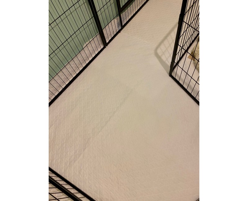 uso del giò pad nel recinto per  cuccioli